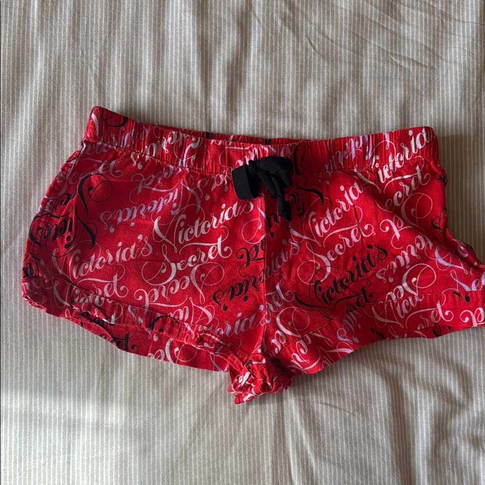 Victoria's Secret Red Lounge Shorts
